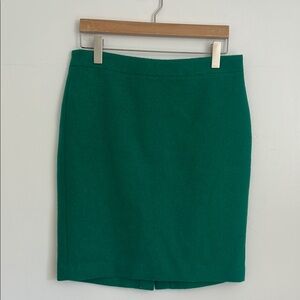 J. Crew Mercantile Elegant Green Skirt